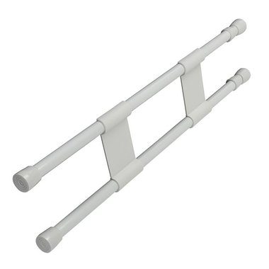 Double cupboard bar extendible 41-71cm