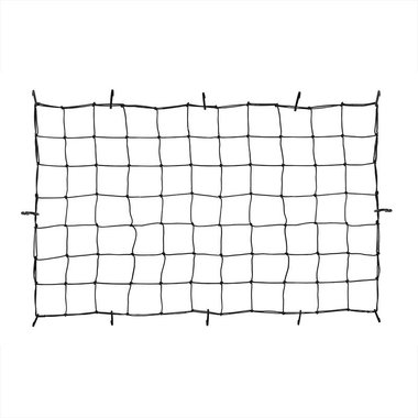 Remolque elástico y red de carga de 90x150cm con ganchos de plástico