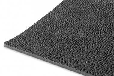 Goma en rollo 10m x 1200mm x 3mm arroz grano negro