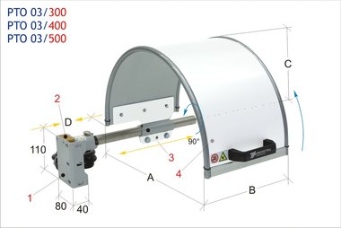 Protector de mandril 400x220mm